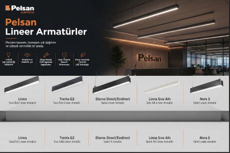 Pelsan Lineer Armatür | LED Lineer Aydınlatma Modelleri