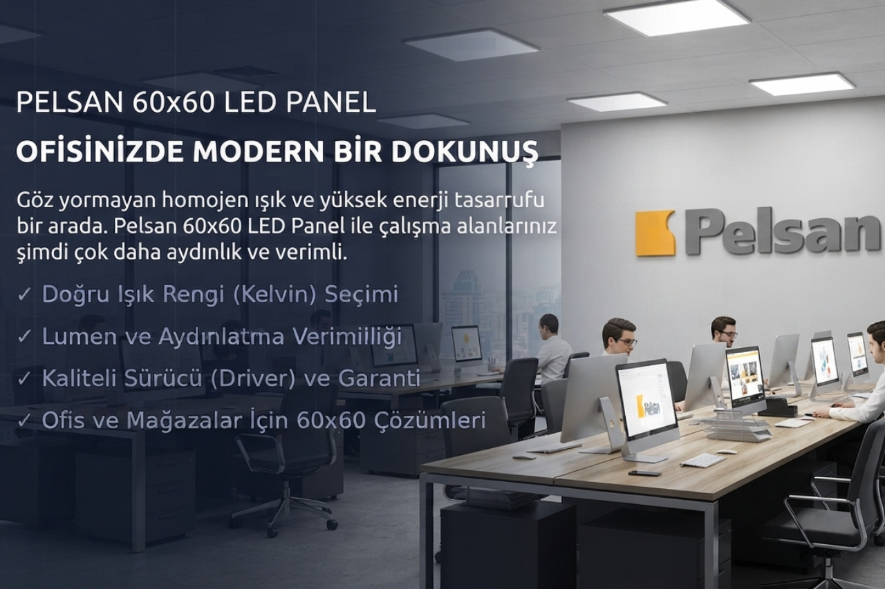 LED Panel Seçerken Nelere Dikkat Edilmeli? 60x60 LED Panel Rehberi