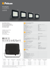 Pelsan Lecto G2 150W 5000K IP65 Led Projektör - 115818
