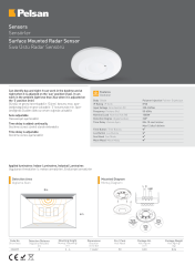 Pelsan IP20 Sıva Üstü Radar Sensör IP 20 - 326839