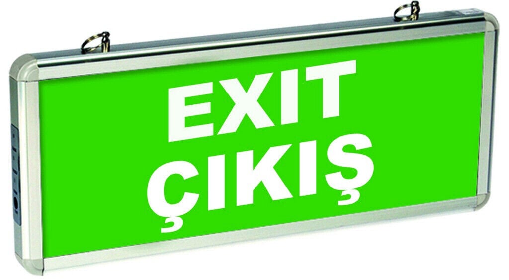 Pelsan Exiled Çift Yön Çıkış Yönlendirme Armatürü - 203890