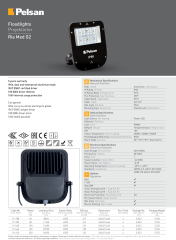 Pelsan Ria Med 80W 6500K IP66 Led Projektör - 111785