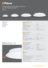 Pelsan Sirma 6W Sıva Altı Yuvarlak 4000K IP40 Spot Downlight Armatür - 110331