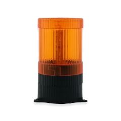 İK-201 Led Flaşörlü İkaz Lambası Taban Montaj Sarı - 220VAC
