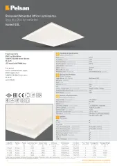 Pelsan Isoled 36W 6500K 30X120 IP40 Sıva Altı Led Ofis Armatürü - 113009
