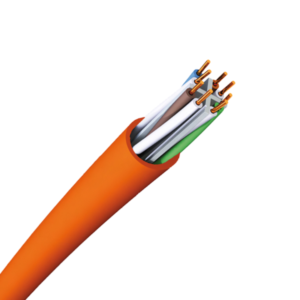 Legrand 632929 Cat6 U/UTP Data Kablosu 305 Metre Turuncu
